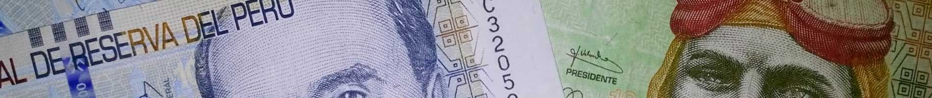 Cambio y cotización de Sol peruano a Euro