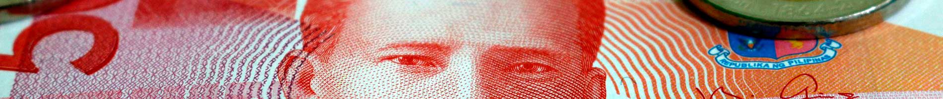 Cambio y cotización de Peso Filipino a Euro