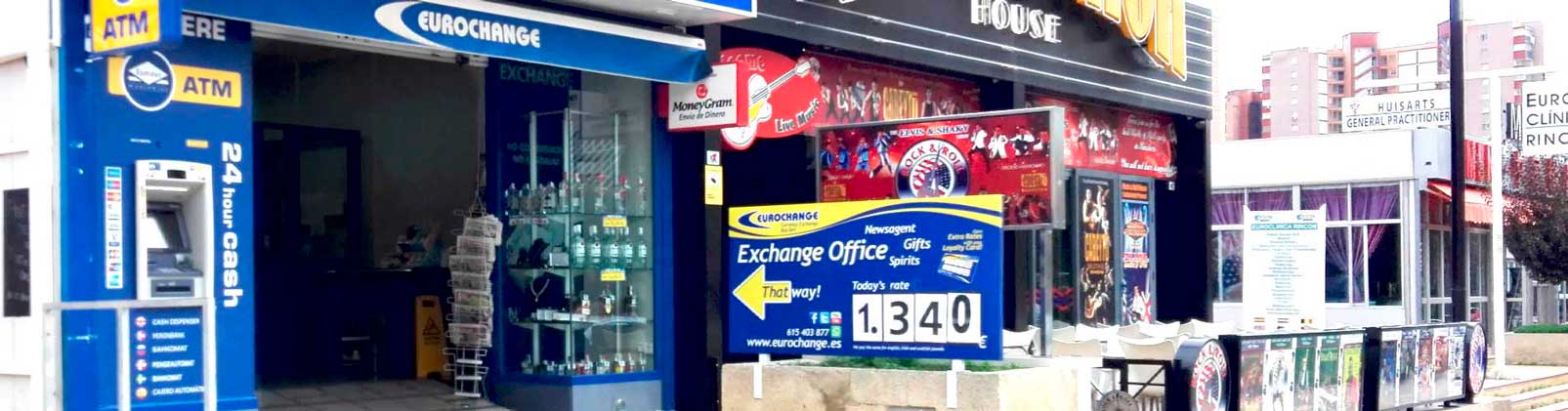 Money exchange office Avda. Doctor Severo Ochoa in Benidorm