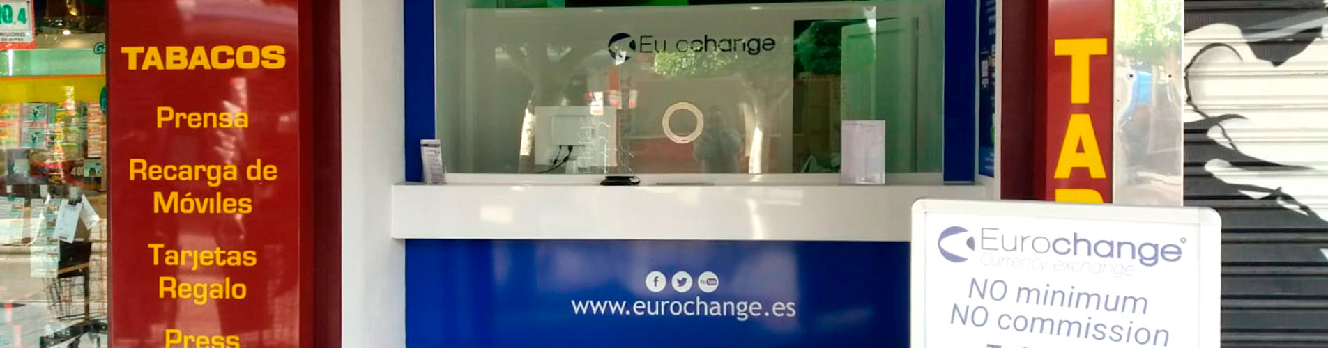 Exchange bureau in Calle Punta Ballena Magaluf